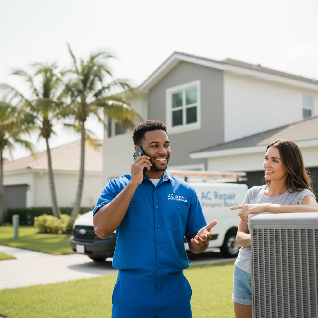 AC Repair Pompano Beach customer support in Barnardsville